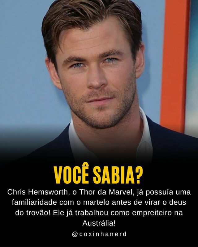 CoxinhaNerd's tweet photo. Nasceu para ser o nosso Thor! #coxinhanerd #nerd #geek #geekstuff #geekart #nerd #nerdquote #geekquote #curiosidadesnerds #curiosidadesgeeks #coxinhafilmes #filmes #movies #cinema https://t.co/dgeItGh3e5 https://t.co/4qZCdVseoZ