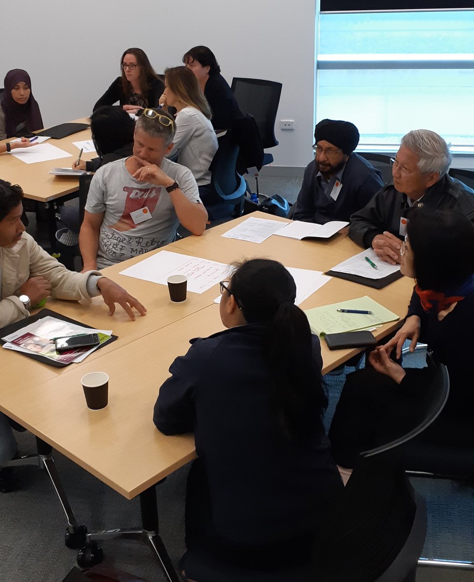 desmond_aus's tweet photo. #ARMED_GP event. GPs discussing first steps to take when a patient is diagnosed with #T2D.  1: register them on the @NDSS. 2: refer them to a DESMOND workshop! 3: medication. 4. Cycle of care.
@diabeteswa @wapha_phns https://t.co/UNiAwOIIgg