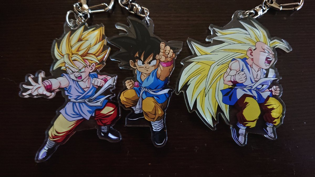 ローソンで発売中 ドラゴンボールGT アクリルキーホルダー GT悟空の全