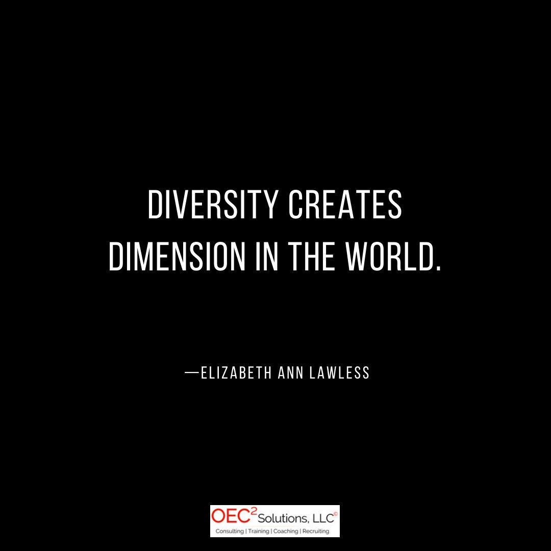 Oec2solutions's tweet image. “Diversity creates dimension in the world.” —Elizabeth Ann Lawless

#Women #HR #tech #IOT #Diversity #elearning #BigData #business #CorpGov #Marketing #HRTech #Recruiting #technology #startup #leadership