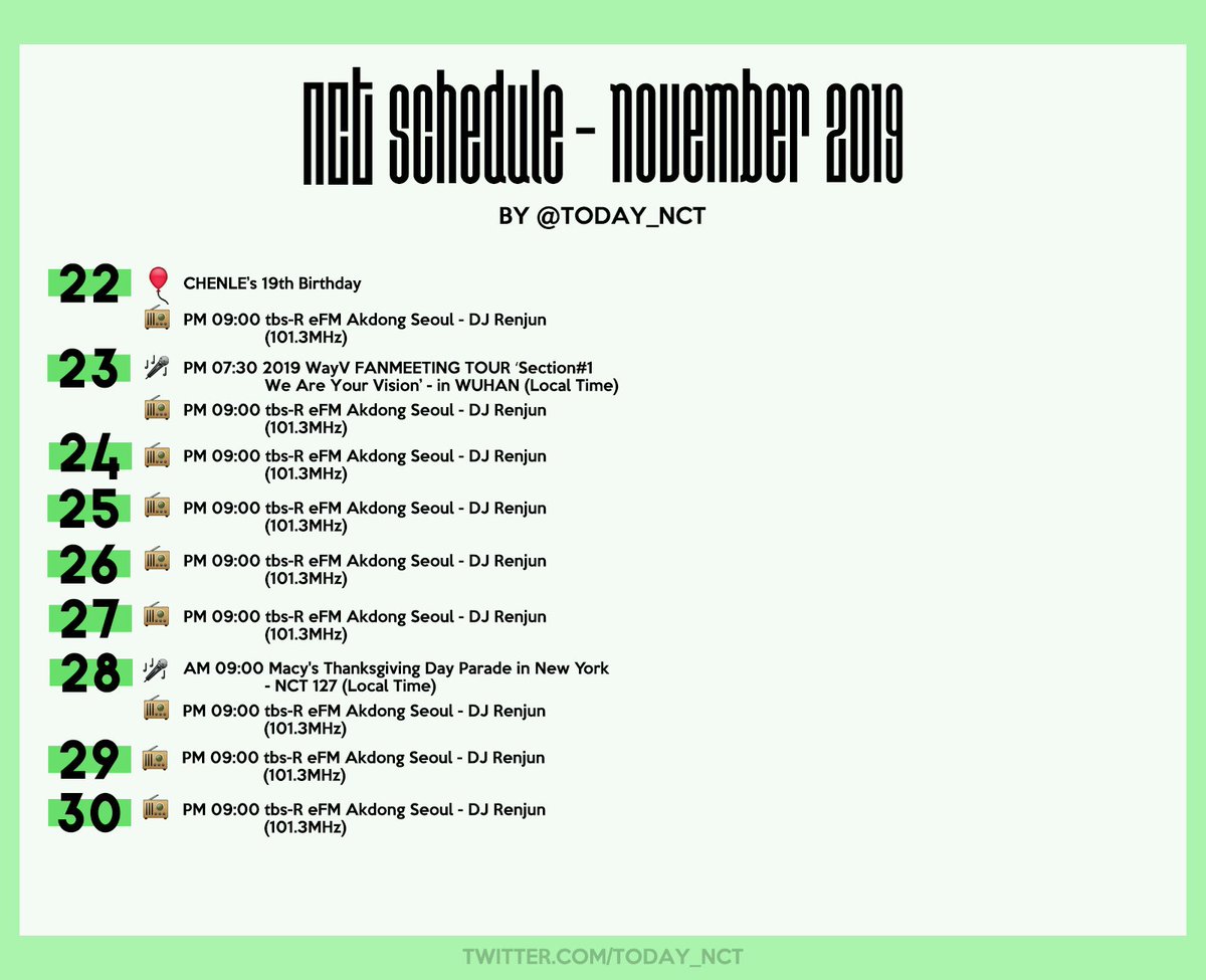 Nct Schedule Nct Wayv Schedule November 19 Note Other Schedules Will Be Added Under This Tweet Once Official Website Announces Further Schedules All Schedules Follow Kst Unless Otherwise Stated Hq Nct Schedule Nct Wayv Schedule November 19 Note Other Schedules Will Be Added Under This Tweet Once Official Website Announces Further Schedules All Schedules Follow Kst Unless Otherwise Stated Hq