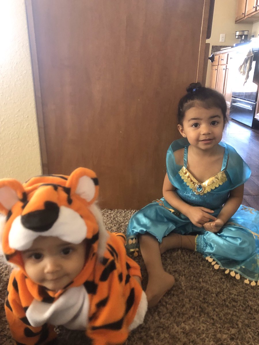 Diahn04's tweet photo. Jasmine &amp; Rajah, A League of Their Own. #Halloween2019
@ejdiaz120001 https://t.co/wJSn097G9w