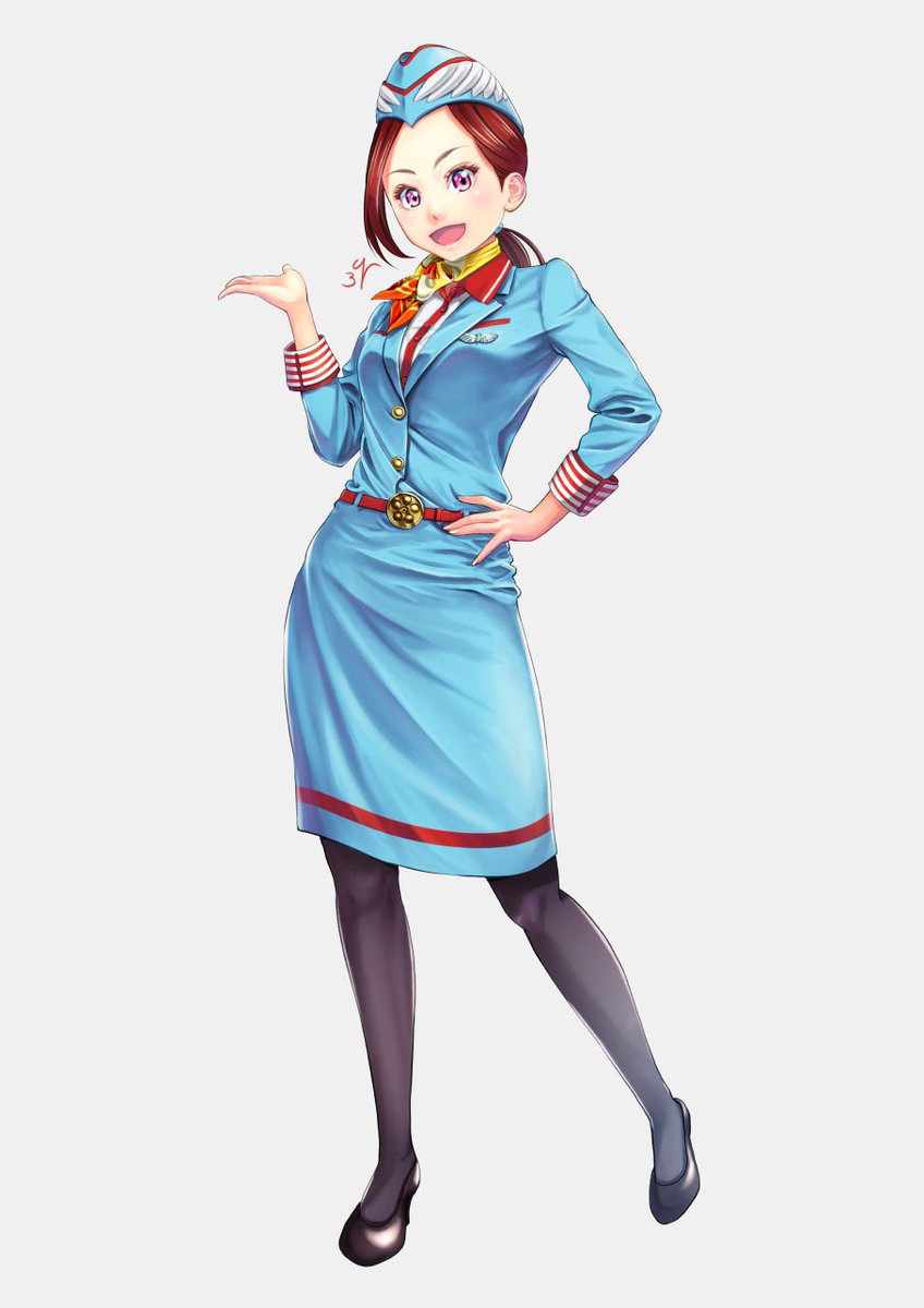 サクミチ お仕事募集中 タイツの日 いいタイツの日 なでしことバスガイドキャラデザコンペに出したタイツ女子 線画をきっちり描いていた時で塗り方も違いますが本人が描いています サクミチ お仕事募集中 タイツの日 いいタイツの日 なでしことバスガイドキャラデザコンペに出したタイツ女子 線画をきっちり描いていた時で塗り方も違いますが本人が描いています