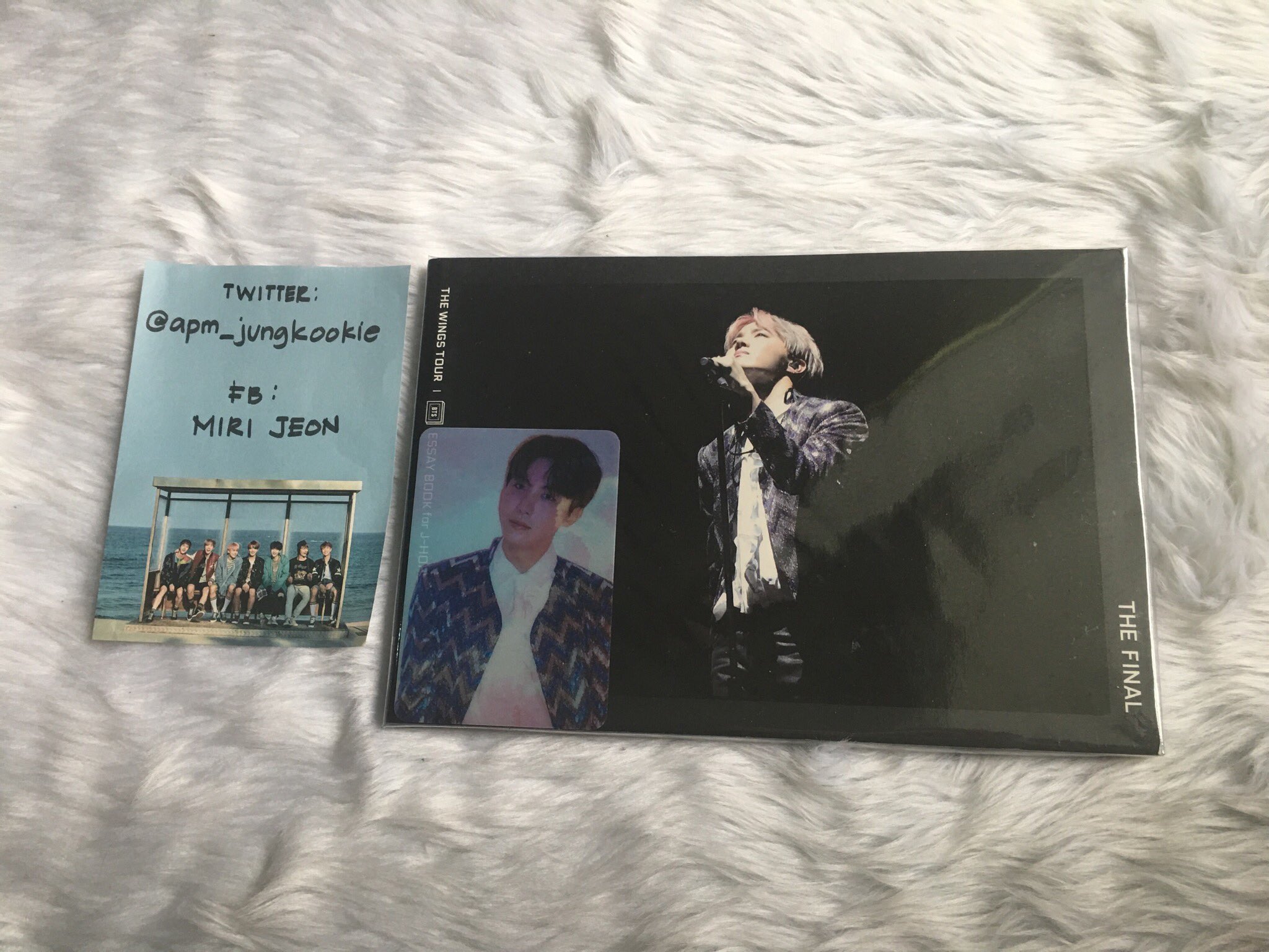 APM ⁷ 💥 💥 on Twitter "BTS Jhope The Wings Tour Essay Book with lenti