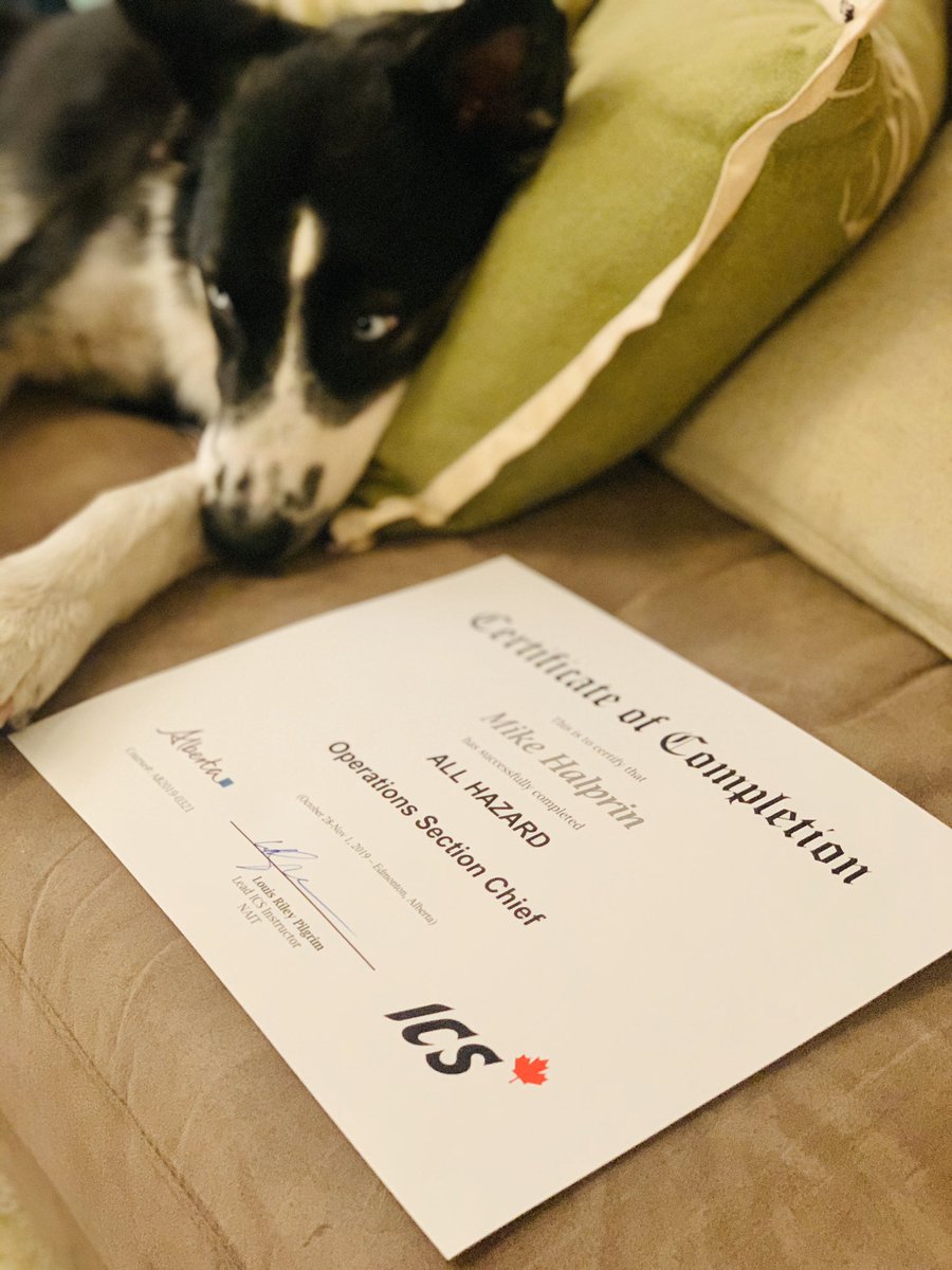 mikehalprin's tweet photo. All wrapped up @NAIT for this year. Can’t wait until the next!! Now it’s time to process all I’ve learned wile snuggling the monster #cadem #opschief @CANTF2 @ICSCanada @joshsbowen @iceTyyc https://t.co/gGDGoKqogS