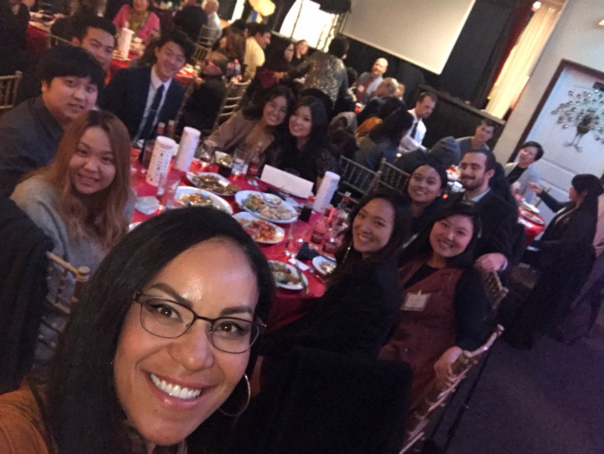 priscillashaw's tweet photo. Enjoyed a great evening at the Asian Chamber of Commerce dinner. Great community support. With Fran Campbell, CG Midori, Superintendent Cordova and CU ASIAN American students. https://t.co/aaYTICedHE