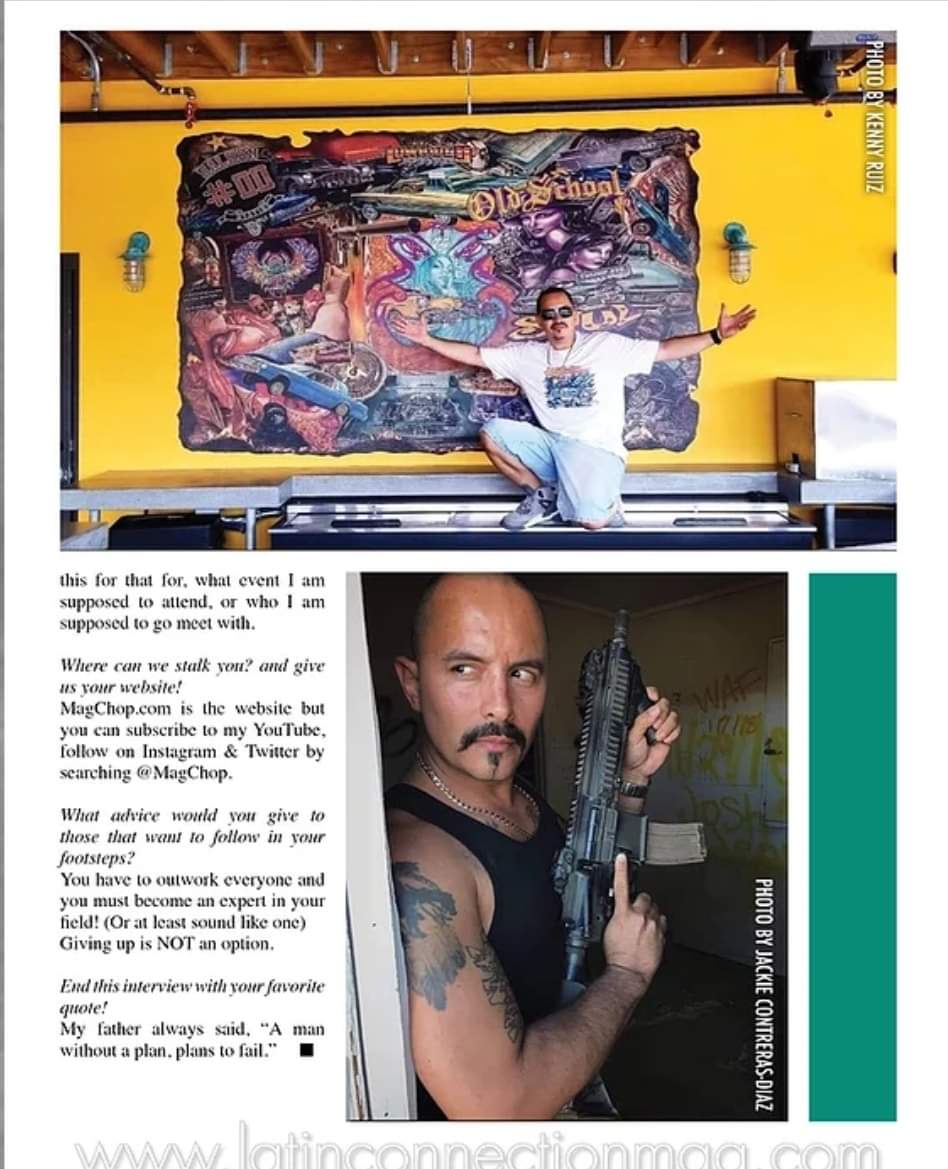 MAGCHOP's tweet photo. I was #featured in @LatinConnection this month! Check it out! #MagChop #November #BREAKING #latinconnection #publishing #artraffic https://t.co/TEJbOWcyq8
