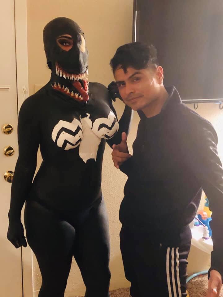 BboyAlvinCee's tweet image. facebook.com/bubblegumco/  #bubblegumco #makeupeffect #artist #makeuptutorial #a #cosmetics #and #special #makeup #company #halloween #2019 #venom #1st #place #costume #contest