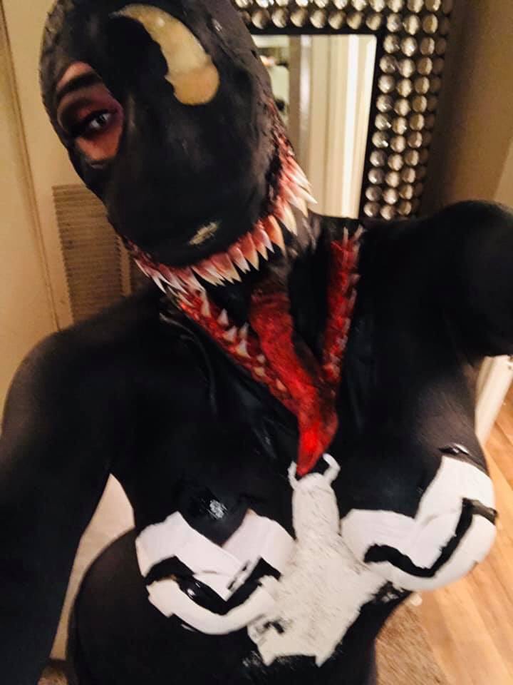 BboyAlvinCee's tweet image. facebook.com/bubblegumco/  #bubblegumco #makeupeffect #artist #makeuptutorial #a #cosmetics #and #special #makeup #company #halloween #2019 #venom #1st #place #costume #contest