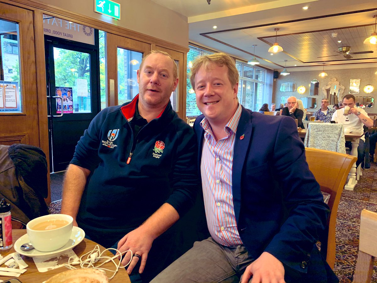 Cheering on #englandrugby with rugby 🏉 fanatic and <a href="/Conservatives/">Conservatives</a> councillor for #Bretton #peterborough  <a href="/ChrisBurbage/">Chris Burbage</a>