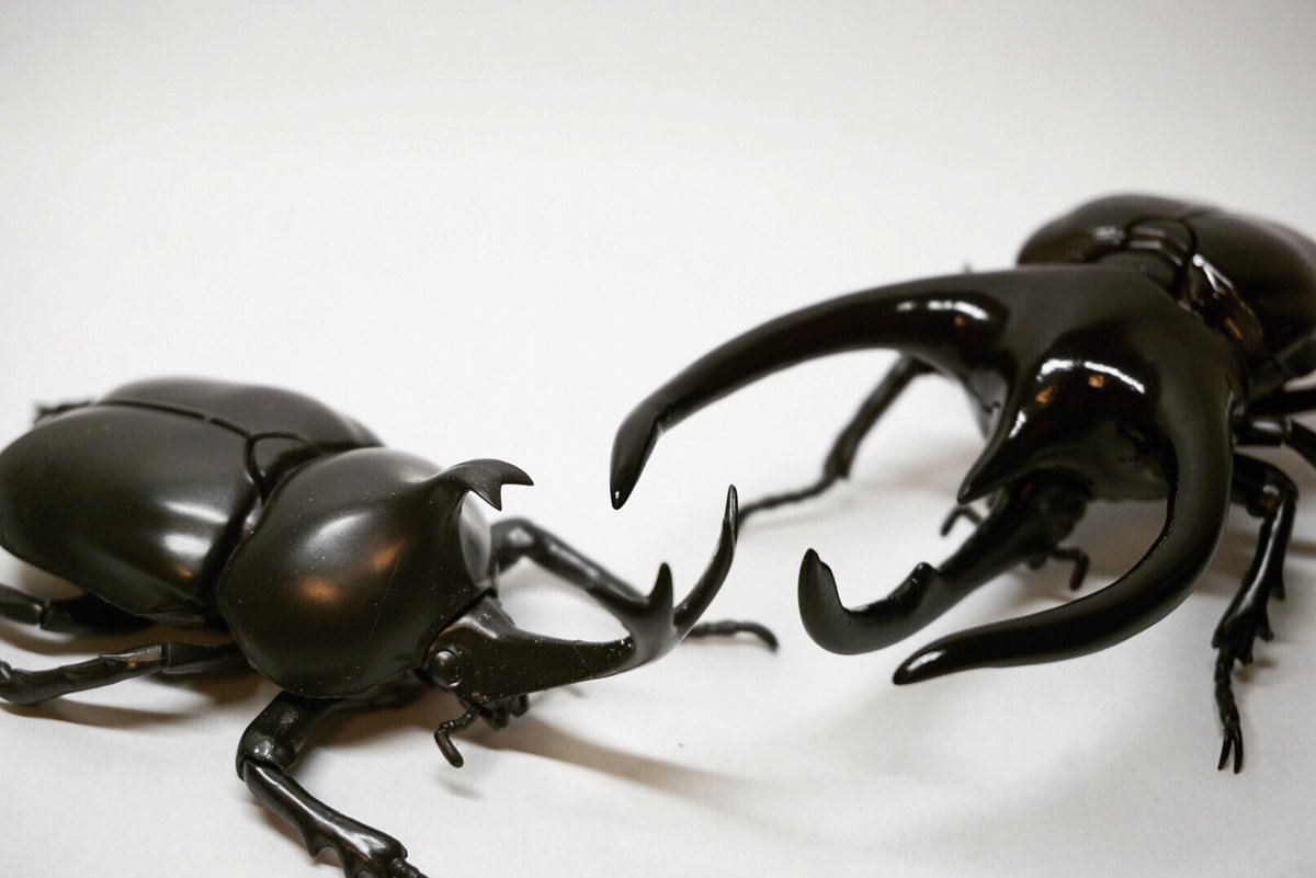 K Suzuki フジミ模型さんのカブトムシのプラモデルを改造 塗装してコーカサスオオカブトにしてみました 子供の頃 好きだったなぁ フジミ模型 カブトムシ プラモデル コーカサスオオカブト