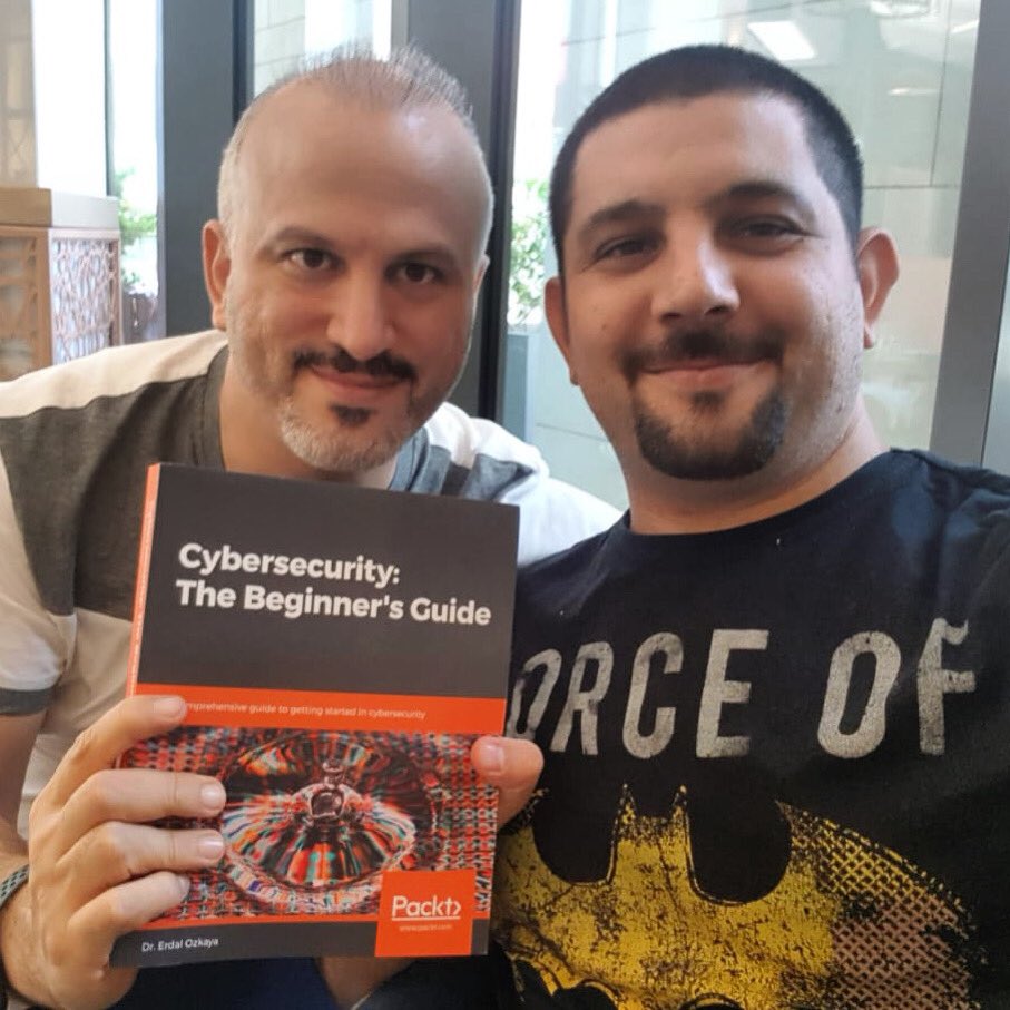 drerdalozkaya's tweet image. Weekend surprise #Cybersecurity #thebeginnersguide @PacktPub @PacktAuthors