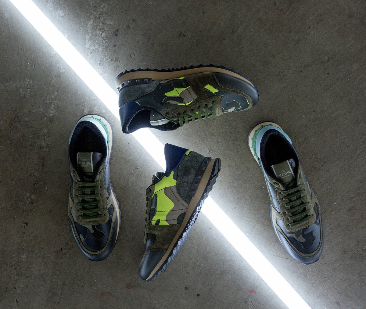 valentino trainers flannels