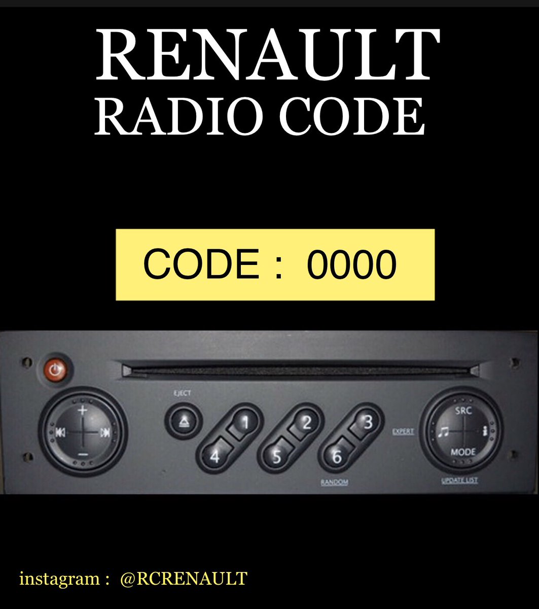 renault_radio_code hashtag on Twitter