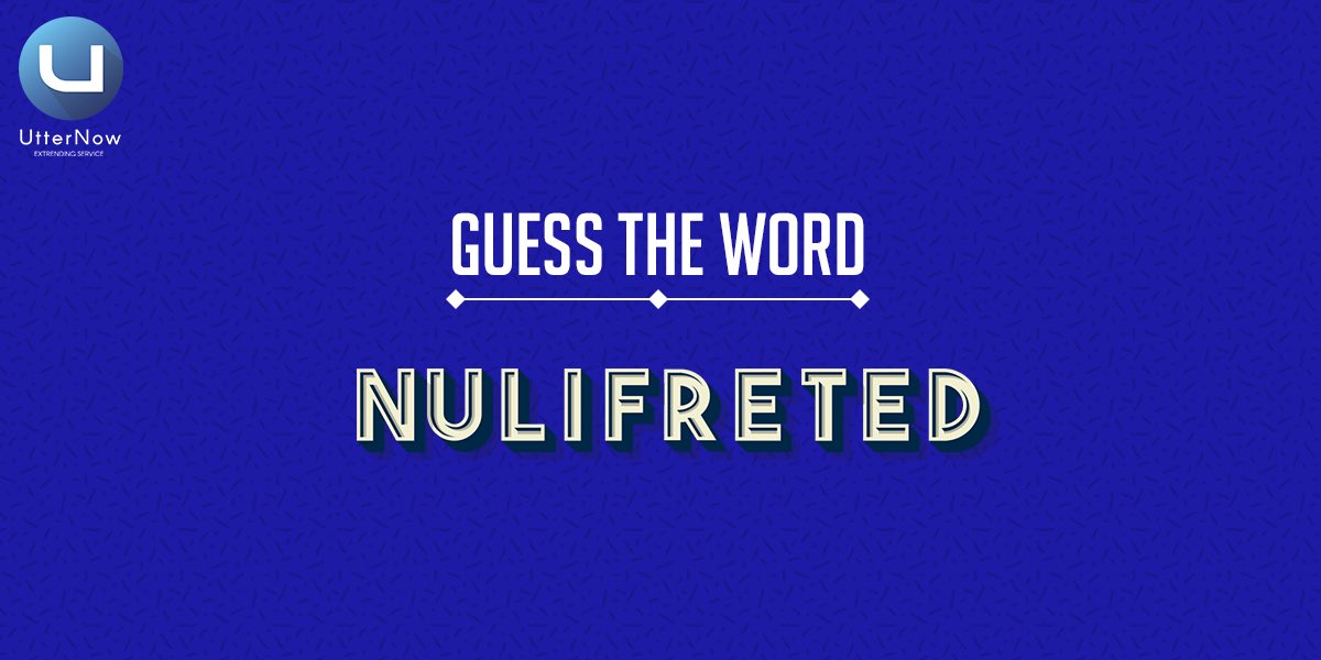 UtterNow's tweet photo. #UtterNow ka naya tadka says 'Add no tadka'. Now, can you guess the word?
Download the app:
https://t.co/WDvu579Qin (Play Store)
https://t.co/nxmlOTvqYL (App Store)
#guesstheword #guess #challenge #customerexperience #cx #customers #consumers #customerreviews #review #reviewapps https://t.co/yUG5gjSE0A