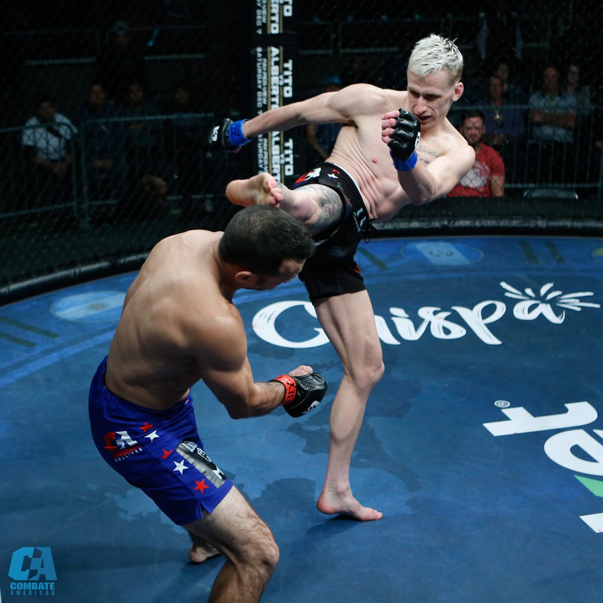 combateglobal's tweet photo. Kyle Driscoll defeats Rey Trujillo via Unanimous Decision (30-27, 30-27, 30-25)

#CombateTexas https://t.co/f7tf8yVOW9