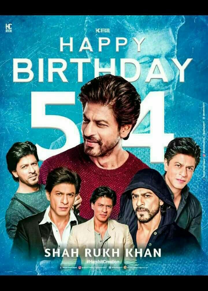  Happy Birthday shahrukh khan   