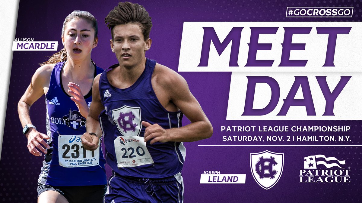It's MEET DAY as we get set to compete at the Patriot League Championship!

Women's Preview: bit.ly/2Wx6g5n
Men's Preview: bit.ly/2N8RP44

#GoCrossGo