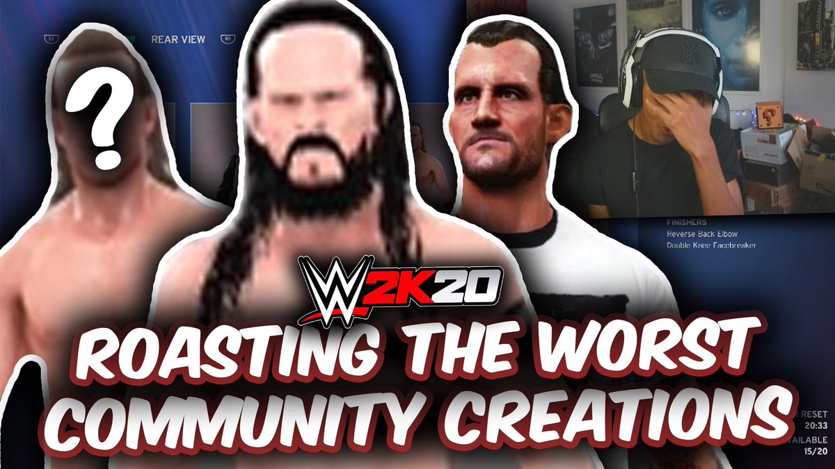 deonteddj's tweet image. We&apos;re back &amp;amp; ROASTING the WORST COMMUNITY CREATIONS in WWE 2K20! The state of CC w/o functioning face photos is so depressing but kinda hilarious...💀(this also ft. some of my thoughts on patch 1.02!) 👀

#WWE2K20 #WWECrownJewel #SmackDown #WWENXT 

youtu.be/LJin-1cmsc0