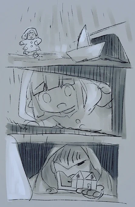 2年前の自分のIT前編の感想掘ってたら当時描いた意味分かんないやつ出て来た 