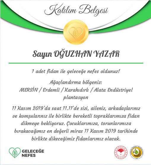 #geleceğenefesol #Mersin