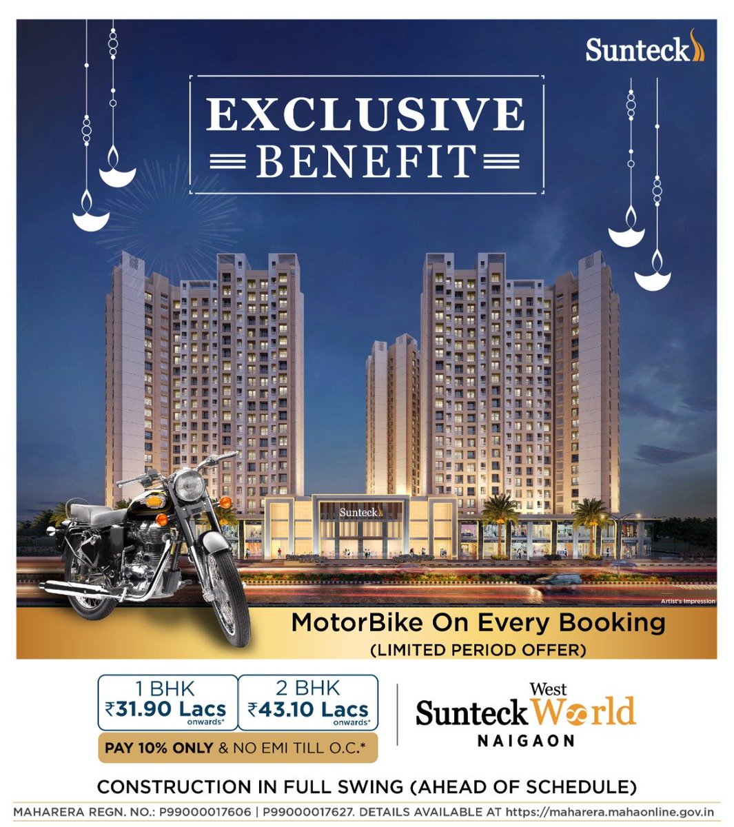 Sunteck Reality tweet media