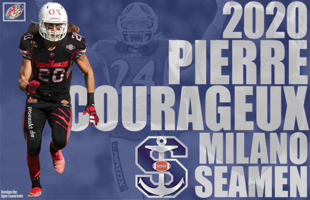AFIReview's tweet photo. Italian champions, the Milano Seamen sign safety Pierre Courageux https://t.co/OGvdQkfBJZ https://t.co/w0Rh5Mczoy