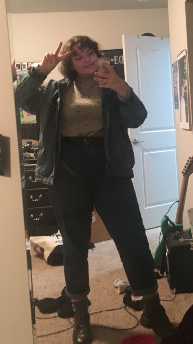day forty three: i didnt go to school today again but heres my fit anyway