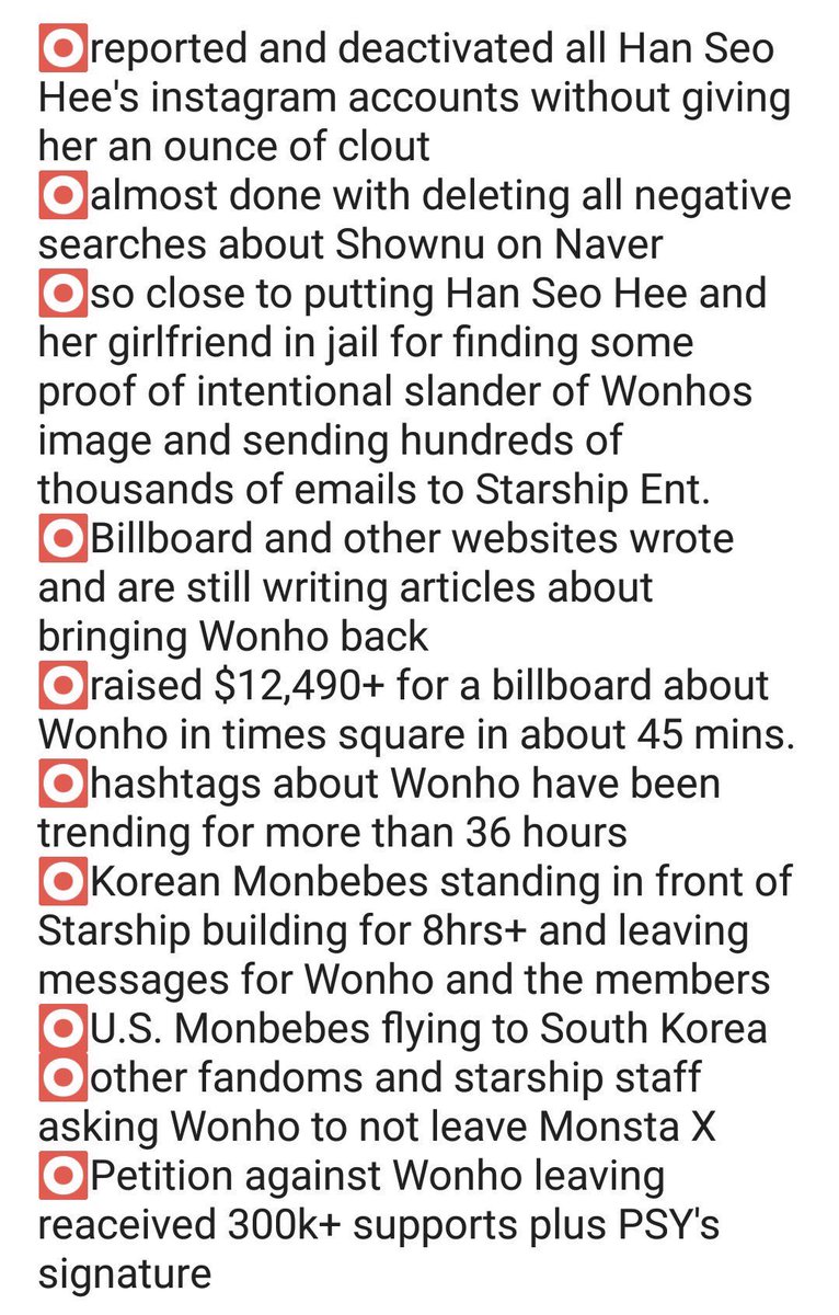 Dear @TheEllenShow @JKCorden @GMB @jimmykimmel @colbertlateshow @LateNightSeth @TheDailyShow: 

Please take the time to read this explanation and accomplishments of our cause so far. Please. 🥺🥺🥺

#사랑한다_몬스타엑스 
#몬베베_원호_응원해
#몬베베는_몬엑을_믿어요