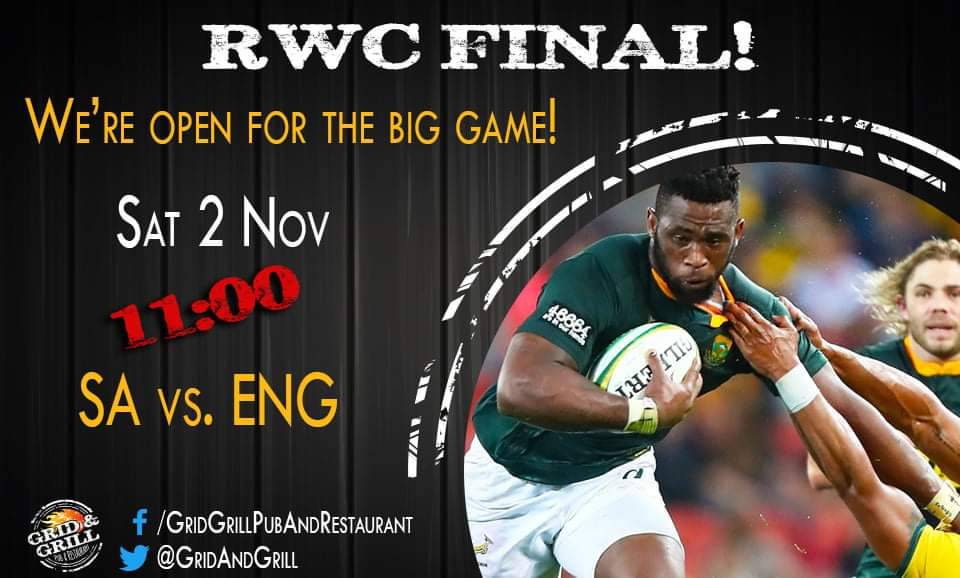 Bring it home bokke! 🇿🇦🏆🏉