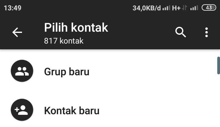 Assfess On Twitter Mnfs Pap Jumlah Kontak Wasap Kalian Dong Kontakku Cuma Segini Males Bales Chat Soalnya
