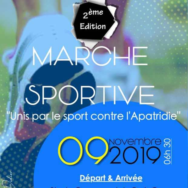 OnuTchad's tweet photo. A l'occasion du 5e anniversaire de la campagne mondiale de lutte contre l'apatridie, le @UnhcrTchad  t'invite, ainsi que tes proches et amis, à la marche sportive qui sera organisée le 9 novembre au stade de Paris Congo, départ à 6h30.
#OnEstEnsemble pour dire non à l'apatridie. https://t.co/BkMz9LmnBN