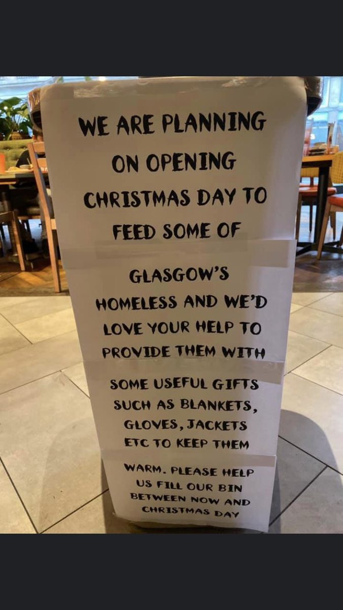 gcu_sw's tweet photo. Nando’s in Waterloo street. Let’s get this far and wide. No one should be alone on Christmas. Let’s help out everyone https://t.co/1Yy6qQHxhO