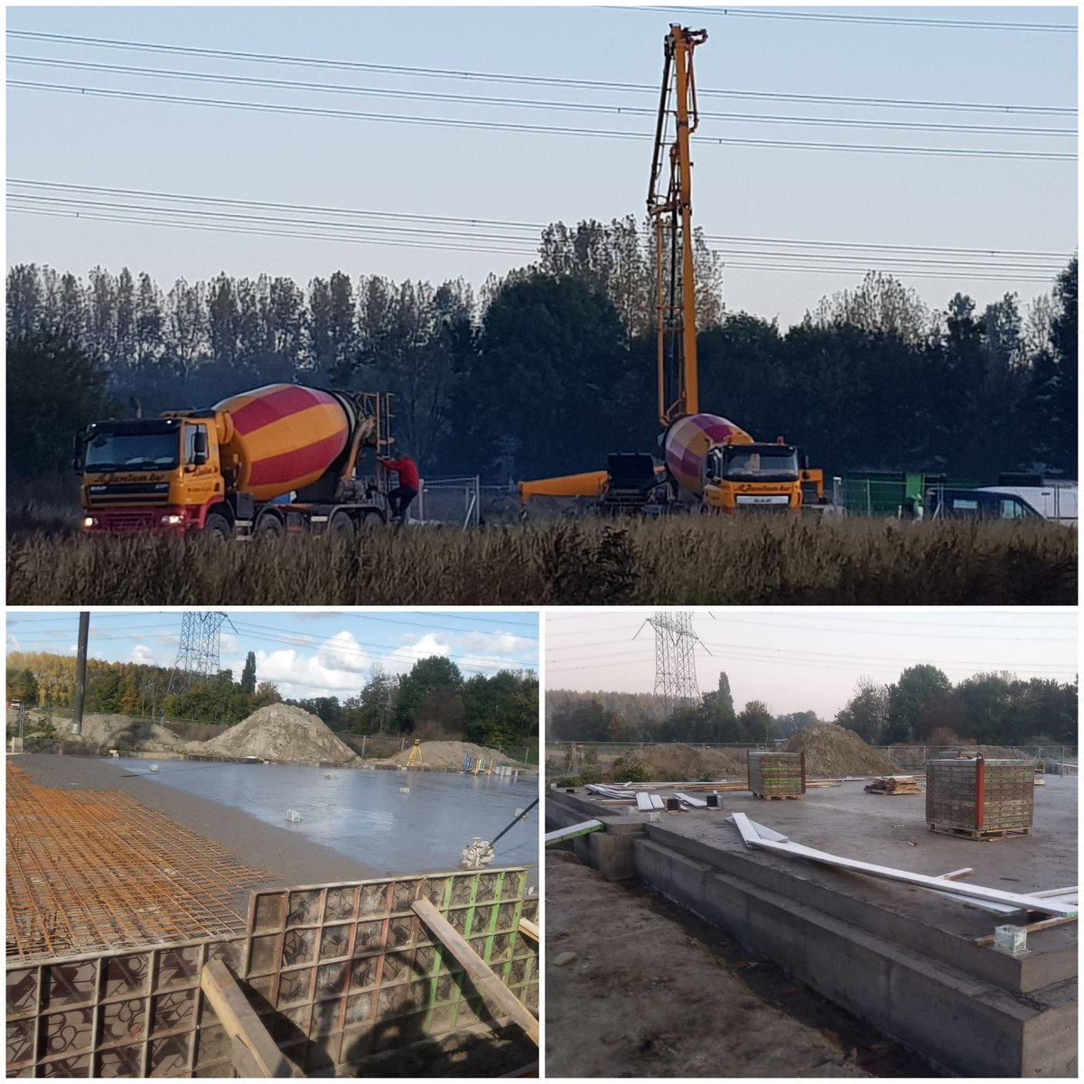 Deze week hebben ze de begane grondvloer gestort van het poortgebouw. Er zit ongeveer 220 m3 beton in, dit zijn 22 vrachtwagens. Inmiddels is de vloer voor het poortgebouw ontkist en zullen ze beginnen met het plaatsen van de bekisting voor het entreegebouw.
#BestZOO