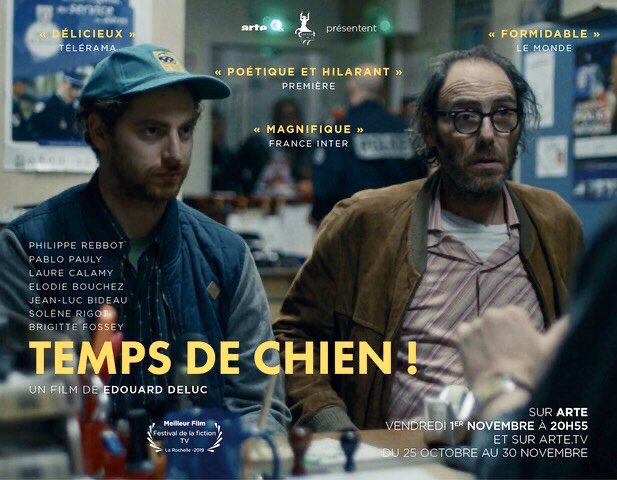 Destination Cine On Twitter 1 130 000 Telespectateurs Hier Soir Pour Arte Avec Le Telefilm Inedit Temps De Chien Avec Philippe Rebbot Audiences Des Films De L Apres Midi Jour Ferie Tf1 14h