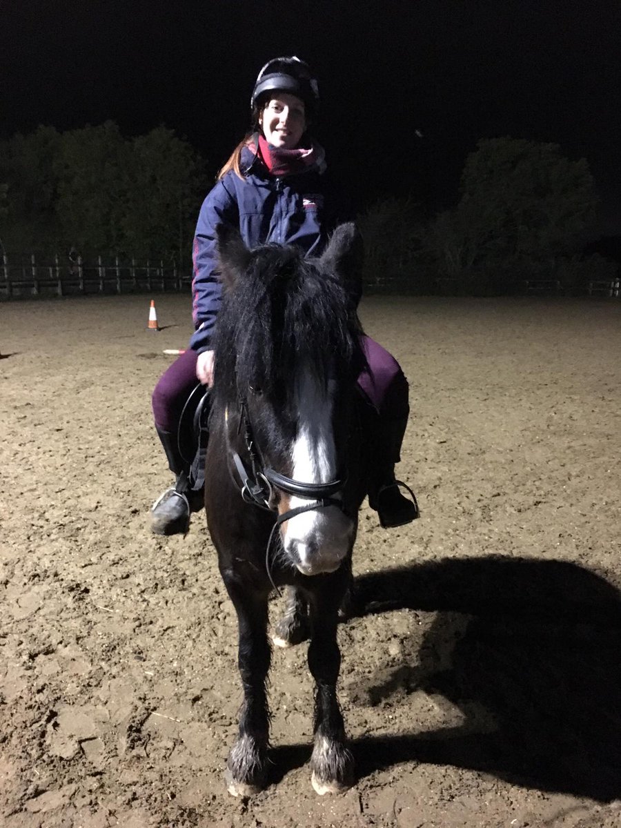 KjbPony's tweet image. Because the boy cant ride guess who gets to hop on 😁🤣😍💙 #excited #ponyhour #equestrianlife #irishcob #bestoffriends #horsechathour