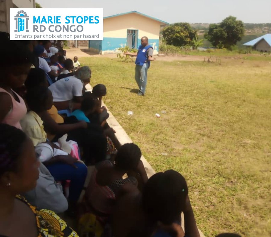 Notre collègue Jean sensibilise les femmes à la planification familiale. Enfants par choix et non par hasard: une affaire de tous.
 #ChaqueFemmeCompte