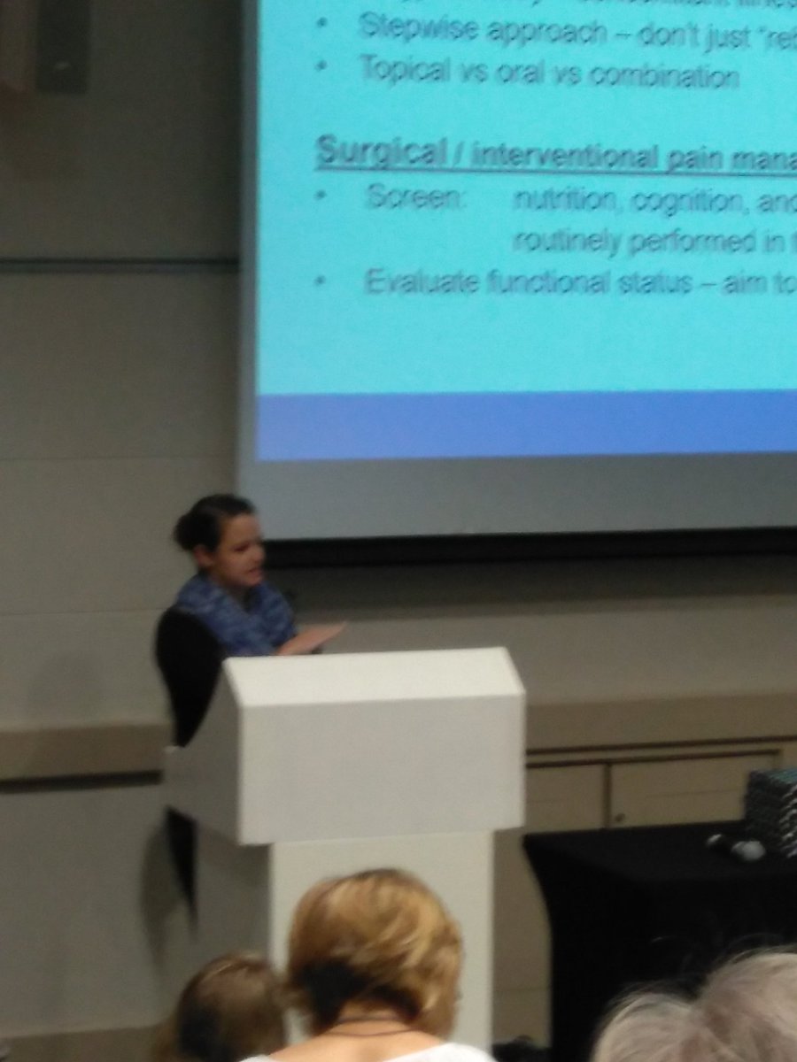 Dr Suzette Oelofse speaking on managing pain in the elderly. Locomotor Syndrome - a useful clinical model to understand interrelating factors contributing to pain and disability in the elderly. <a href="/painsouthafrica/">PainSA</a>