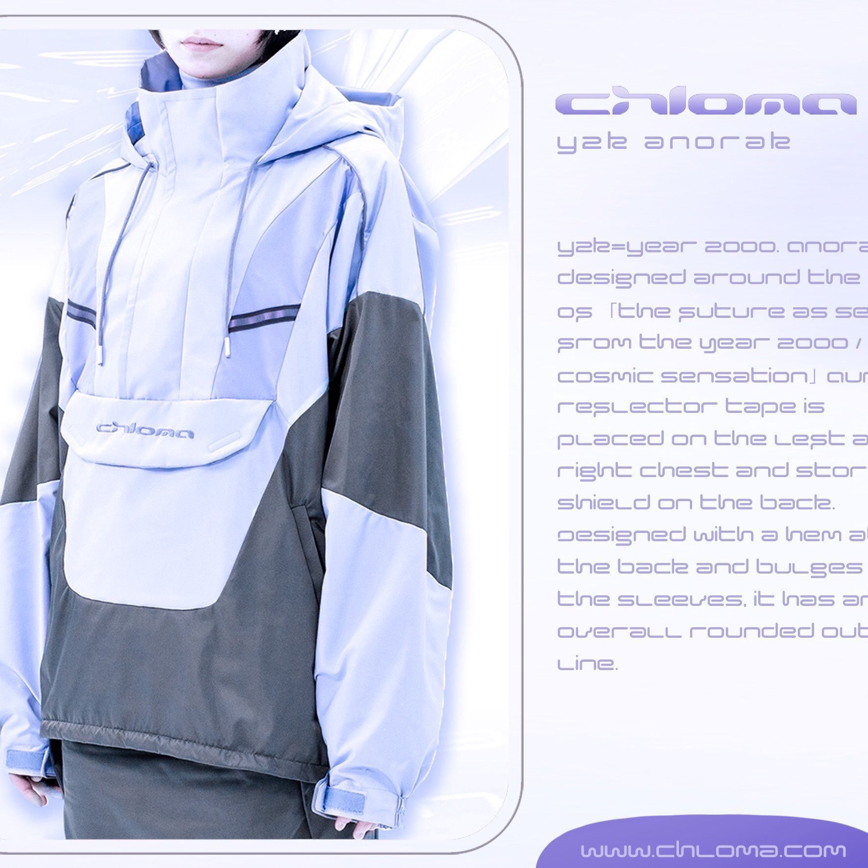 chloma アノラックパーカー chloma - official web store