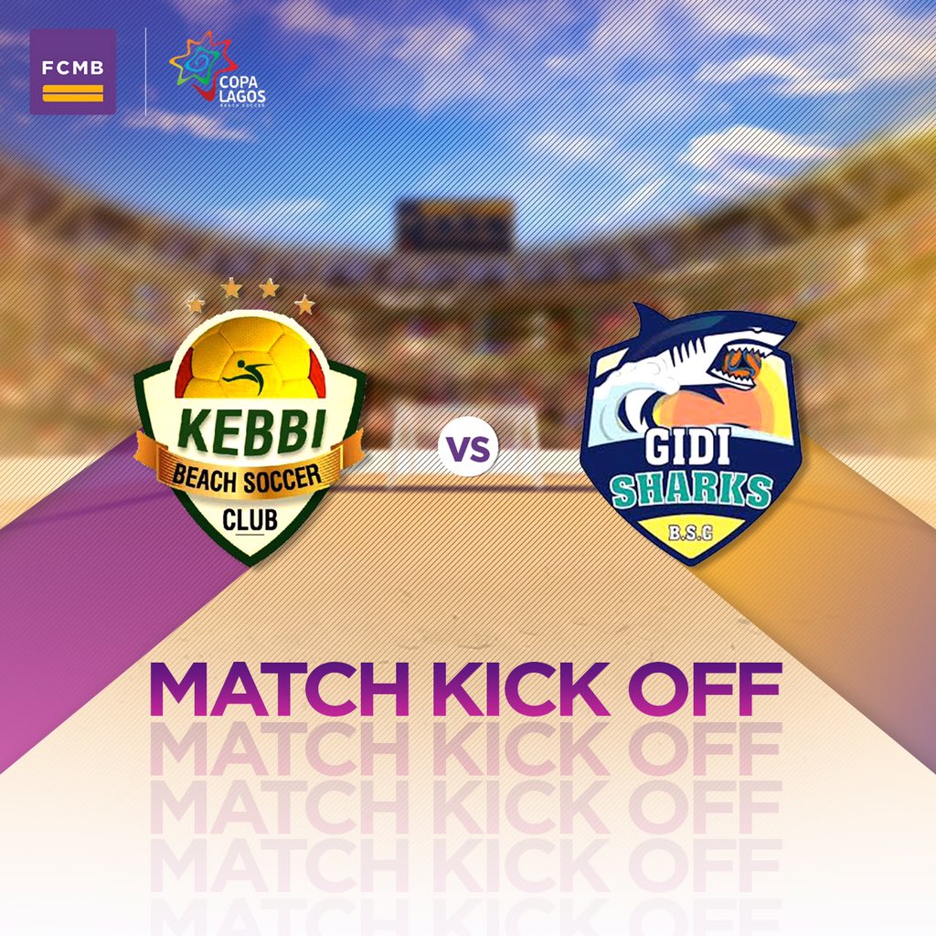 MyFCMB's tweet image. It’s match time!After the brilliant performances from all teams, yesterday, we cant wait to see how today’s matches will go down.
 
Opening the tournament today is Kebbi BSC and Gidi Sharks.May the best team win.
 #LetsGoToTheBeach #CopaLagos2019 #FCMBCopaLagos #FCMB #MyBankAndI