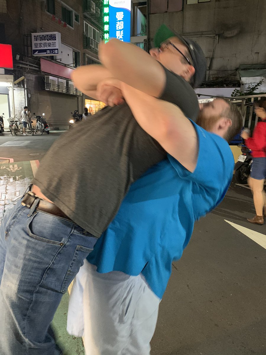 ladyleet's tweet photo. This is a picture of @benlesh being #sobenlesh https://t.co/SA3rKNX00F