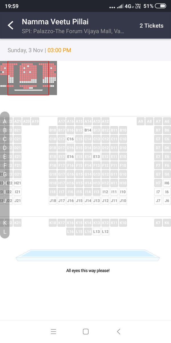 Ashok588500's tweet photo. Tomorrow 3pm show housefull aaga poguthu..power of SK😎 #NVP #BlockbusterNVP https://t.co/HipoEnQY2x