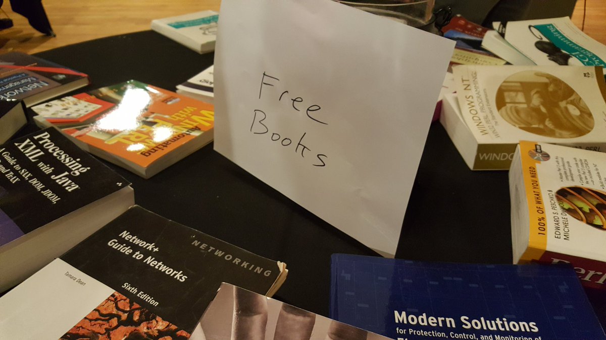 anyconsec's tweet photo. Come get a free book! Knowlege is power and... well... IT'S FREE
#ANYCon https://t.co/UTZqmF4iVL