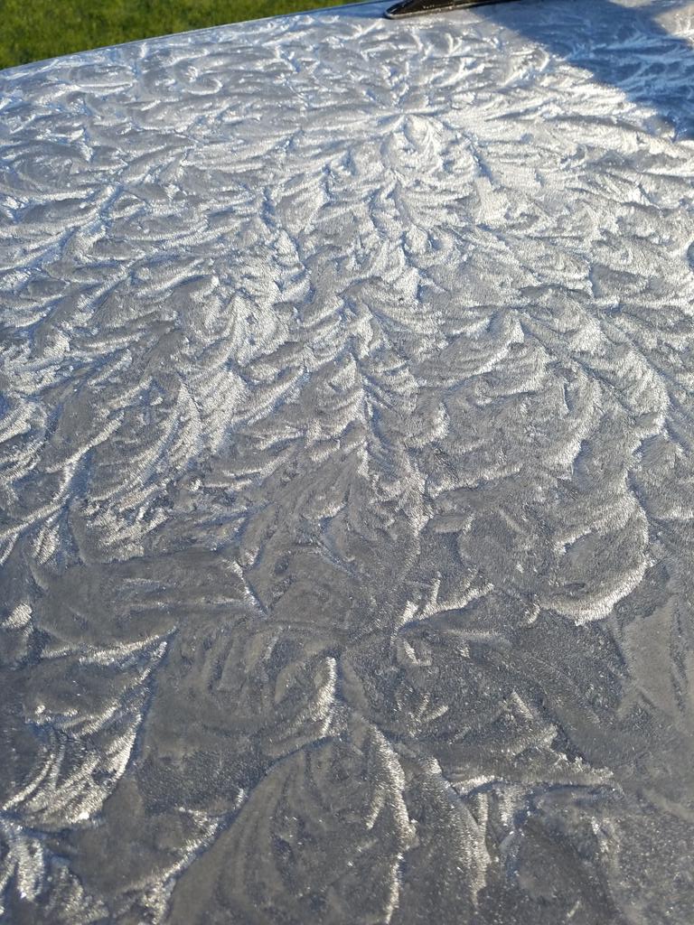 Mother Nature's artwork now wish she would quit playing around and let us get something done