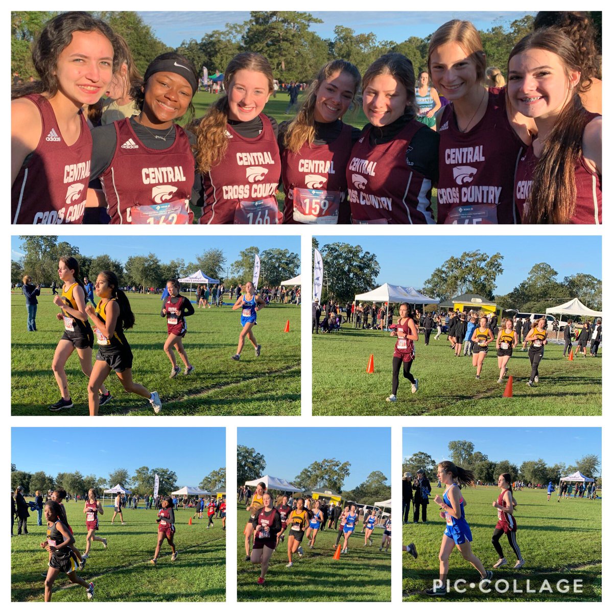 CHSWildcatScoop's tweet photo. Girls &amp; Boys @CentralCrossCo1 hit the trials this chilly morning in the EBR Metro meet @ HighlandRoad Park. #WeAreCentral #runwildcatsrun #eatourdust https://t.co/mUIrIZ2WTR