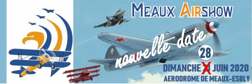 MeauxAirshow's tweet photo. Breaking News! 🛩️🛫
Changement de date⏳ pour Meaux Airshow, pour un plus beau plateau, plus grand et toujours l'entrée gratuite!👩‍👩‍👧‍👧
https://t.co/wvJ0Ld2SkG https://t.co/xaLJE0Uexk