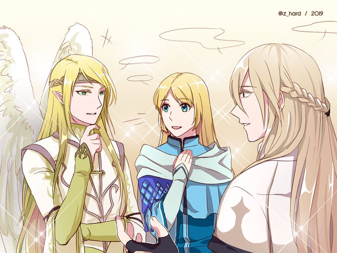 【FEH】 Serra can't handle 3 angelic, beautiful men at once 