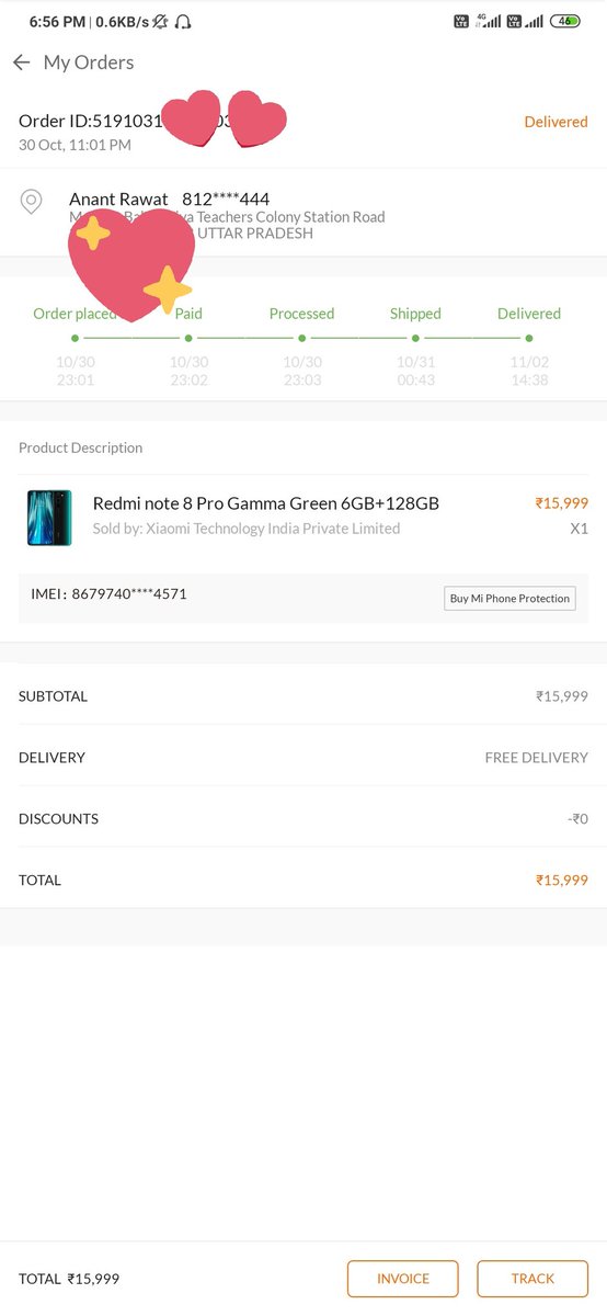 LoserAnant's tweet photo. My #RedmiNote8Pro Received Today.
The King ๐ Of Budget Smartphone
Huge Battery ๐ With 18W Fast charger In the box
I'm PUBG Lover So Super Fast #G90T work Awesome
Quad Camera ๐ธ #64MPQuadCameraBeast
Thank you @XiaomiIndia For This Awesome Device
@manukumarjain @s_anuj @ankitv https://t.co/msfjInfhot