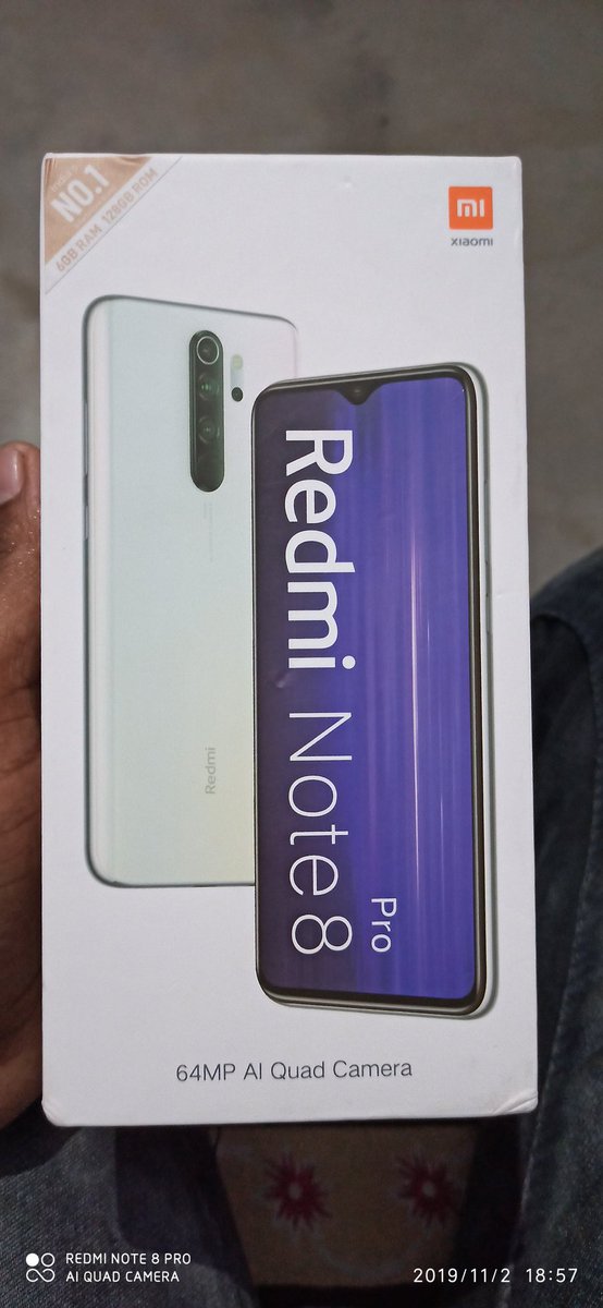 LoserAnant's tweet photo. My #RedmiNote8Pro Received Today.
The King ๐ Of Budget Smartphone
Huge Battery ๐ With 18W Fast charger In the box
I'm PUBG Lover So Super Fast #G90T work Awesome
Quad Camera ๐ธ #64MPQuadCameraBeast
Thank you @XiaomiIndia For This Awesome Device
@manukumarjain @s_anuj @ankitv https://t.co/msfjInfhot