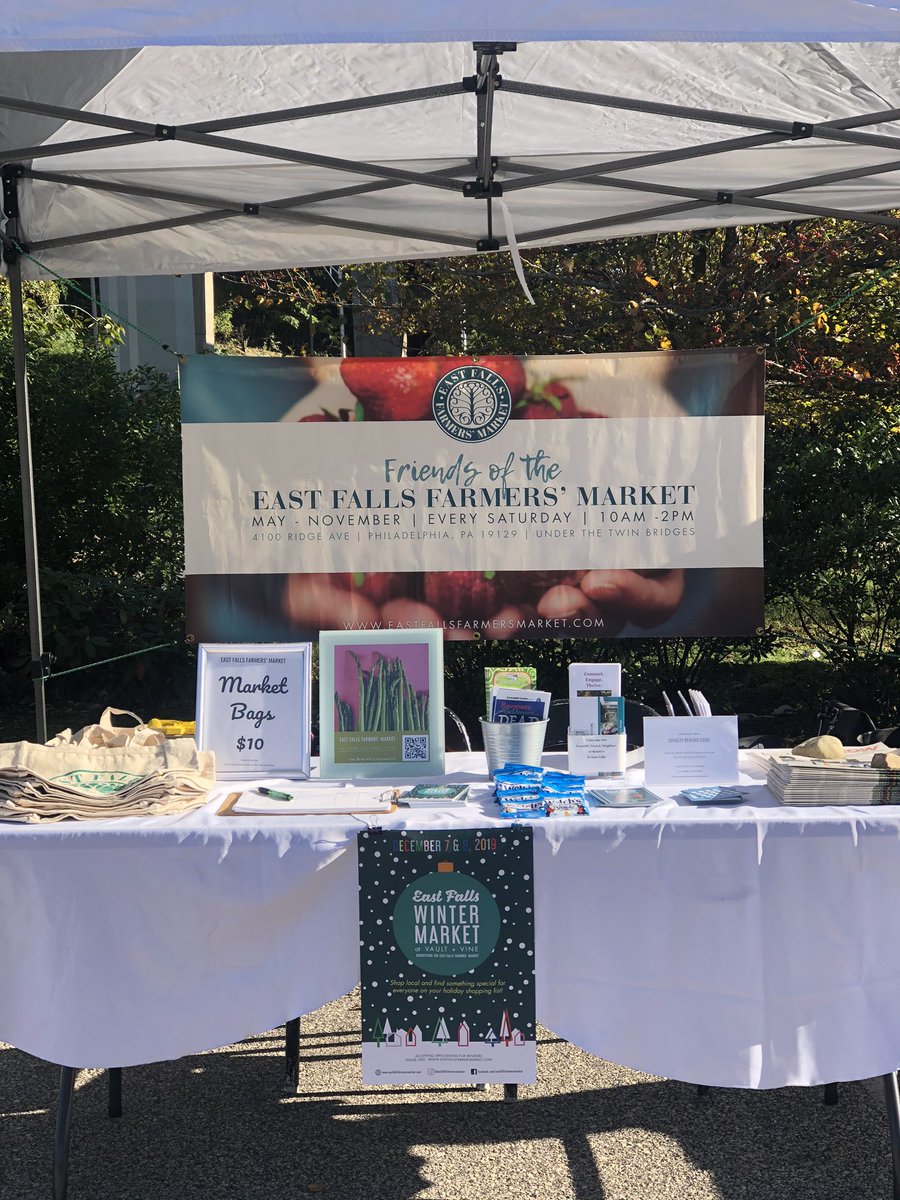 EFFarmersMarket's tweet photo. ๐Another beautiful day for the farmers market๐
#eastfallsfarmersmarket #eastfalls #philadelphia #farmersmarket #discoverphilly #eastfallsphiladelphia https://t.co/zgN1IsK195